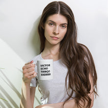 Load image into Gallery viewer, VETS Black letter Coffee mug
